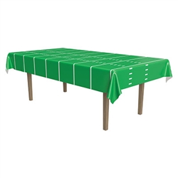 Game Day Football Plastic Tablecover