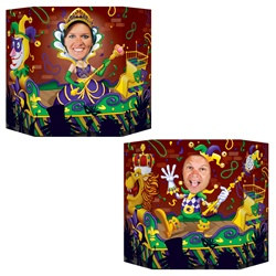 Mardi Gras Photo Prop