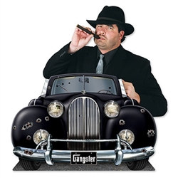 Gangster Car Photo Prop