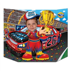 Race Car Driver Photo Prop