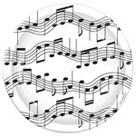 Musical Note Lunch Plates