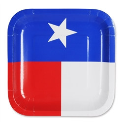 Texas Plates (8/Pkg)