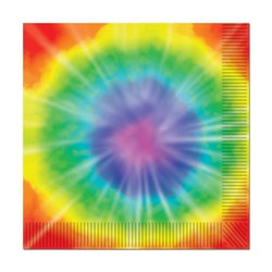 Tie-Dyed Lunch Napkins (16/pkg)