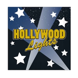 Hollywood Lights Beverage Napkins (16/pkg)