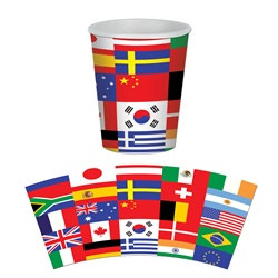 International Flag Hot/Cold Cups