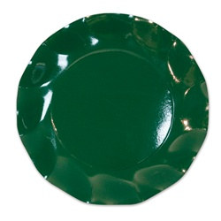 Dark Green Medium Plates (10/pkg)