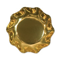 Metallic Gold Small Bowls (10/pkg)