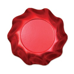 Satin Red Medium Bowls (10/pkg)