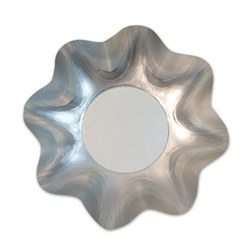 Satin Silver Large Bowl (1/pkg)