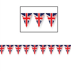 Union Jack Pennant Banner