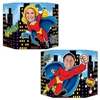 Everybody can be a super hero with the Hero Photo Prop. Printed on both sides of card stock material, this photo prop features a male super hero on one side and a female super hero printed on the other. Contains one prop per package.