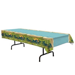 Embrace the outdoor theme and decorate the tables at your party with the Woodland Friends Table Cover.