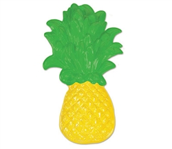 Enjoy the warm weather at your tropical theme party or Hawaiian luau. Pin it up on the wall or lay it down somewhere. It's up to you! If you're having a luau, then you're going to need this pineapple! Comes one per package.