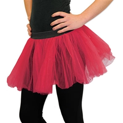 Use PartyCheap's red tutu to complete your ballerina outfit today! Pair this tutu with matching fairy wings to complete your fairy costume.