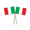 Italian Flag Picks (50/pkg)