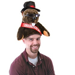 Plush Groundhog Day Hat