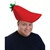 Plush Chili Pepper Hat