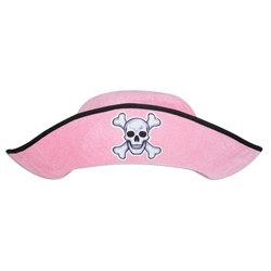 Pink Felt Pirate Hat