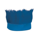 Blue Hairy Headband