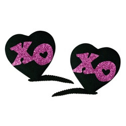 XOXO Hair Clips (2/pkg)