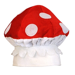 Plush Mushroom Hat