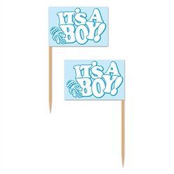 It's A Boy! Picks (50/pkg)