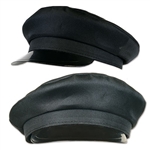 This black Chaueffeur Hat is a one size fits most and carries a very sophisticated black color. Just remove the hat from the packaging and put it on like any normal hat! Comes one hat per package.