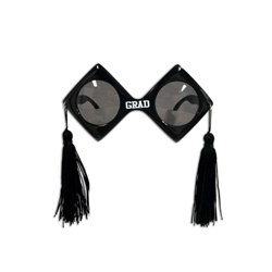 Black Graduation Fanci-Frames
