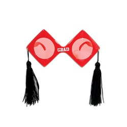 Red Graduation Fanci-Frames