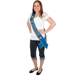 Winner Satin Sash