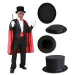 This Magic Top Hat is the perfect way to finish off your magician costume for Halloween or an upcoming theme party.