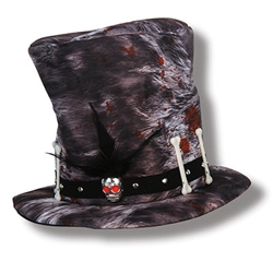 You'll cast a spell at the party with our Plush Voodoo Hat!  Just right for your next Mardi Gras, fantasy or Halloween themed event