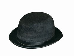 Black Vel-Felt Derby