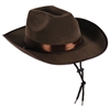 Deluxe Brown Western Hat