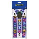 Peace Sign Suspenders