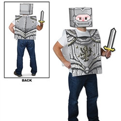 Plastic 8-Bit Knight Vest