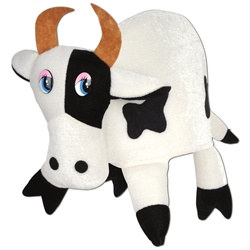 Plush Cow Hat