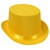 Yellow Satin Deluxe Top Hat