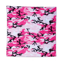 Pink Camo Bandana