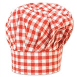 Gingham Chef's Hat
