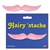 Pink Hairy 'stache