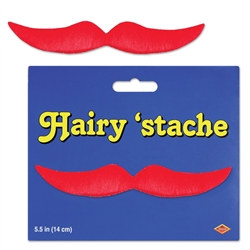 Red Hairy Mustache