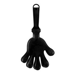 Black Medium Hand Clapper