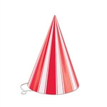 Striped Cone Hat
