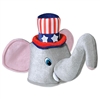 Plush Patriotic Elephant Hat
