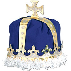 Blue Royal Kings Crown