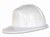 White Plastic Construction Helmet