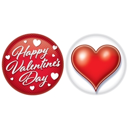 Valentine's Day Buttons
