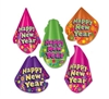 Color-Brite New Year Hat Assortment (sold 50 per box)