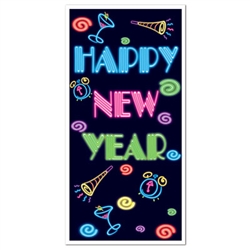 Happy New Year Door Cover